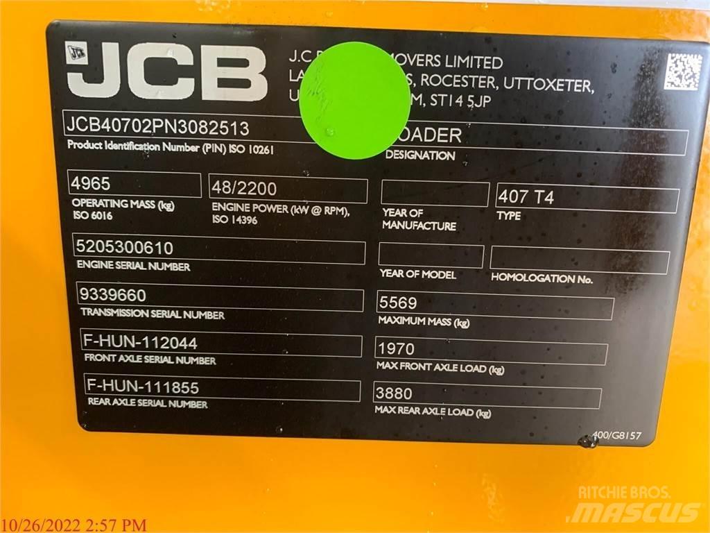 JCB 407B Wielladers