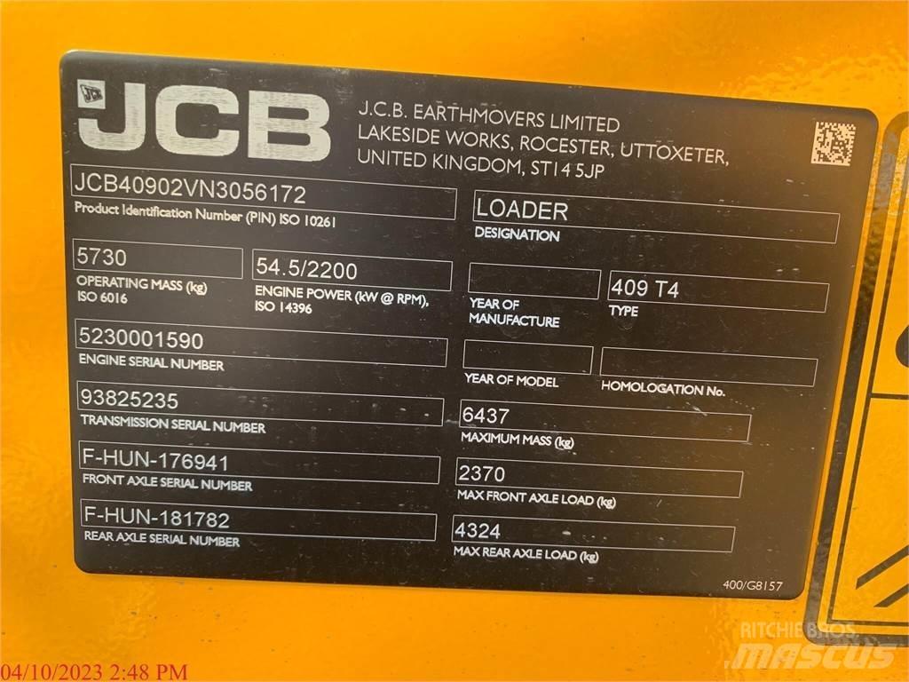 JCB 409 Wielladers