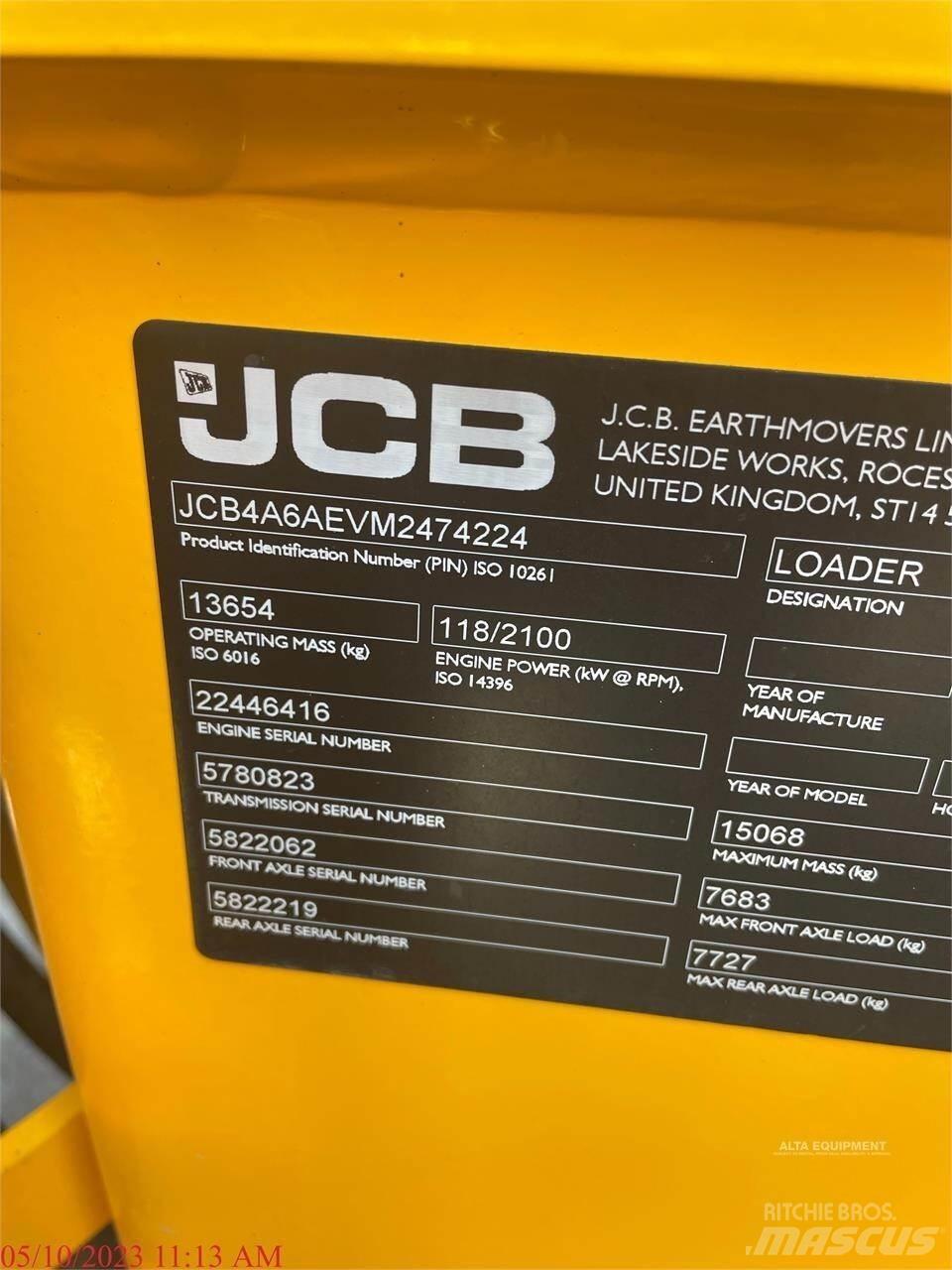 JCB 427ZX Wielladers