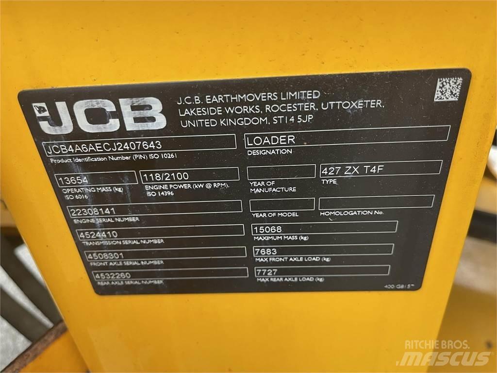 JCB 427ZX Wielladers