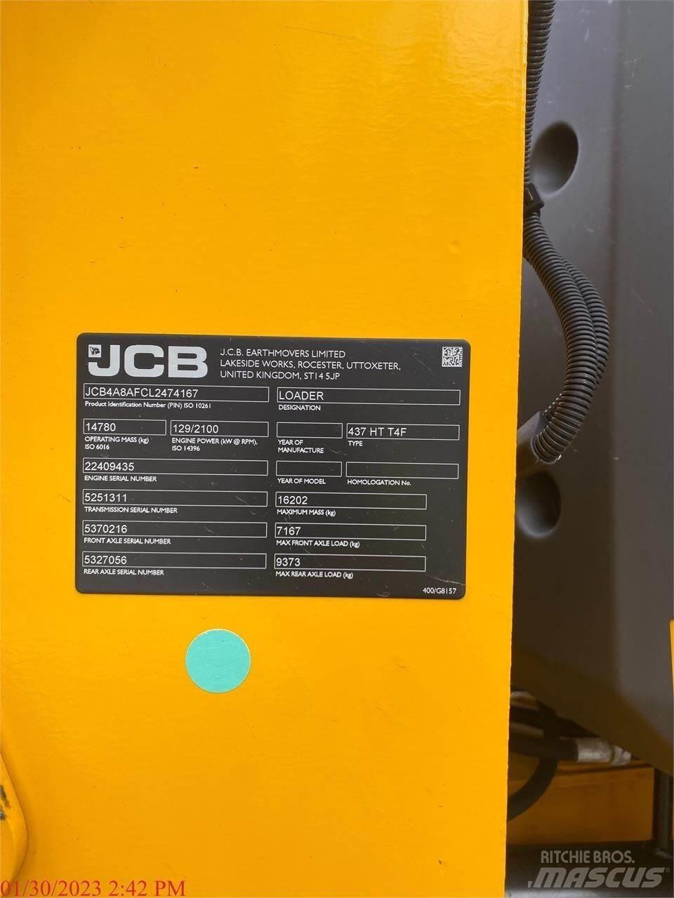 JCB 437HT Wielladers