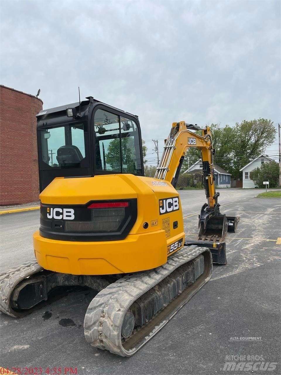 JCB 55Z-1 Minigraafmachines < 7t