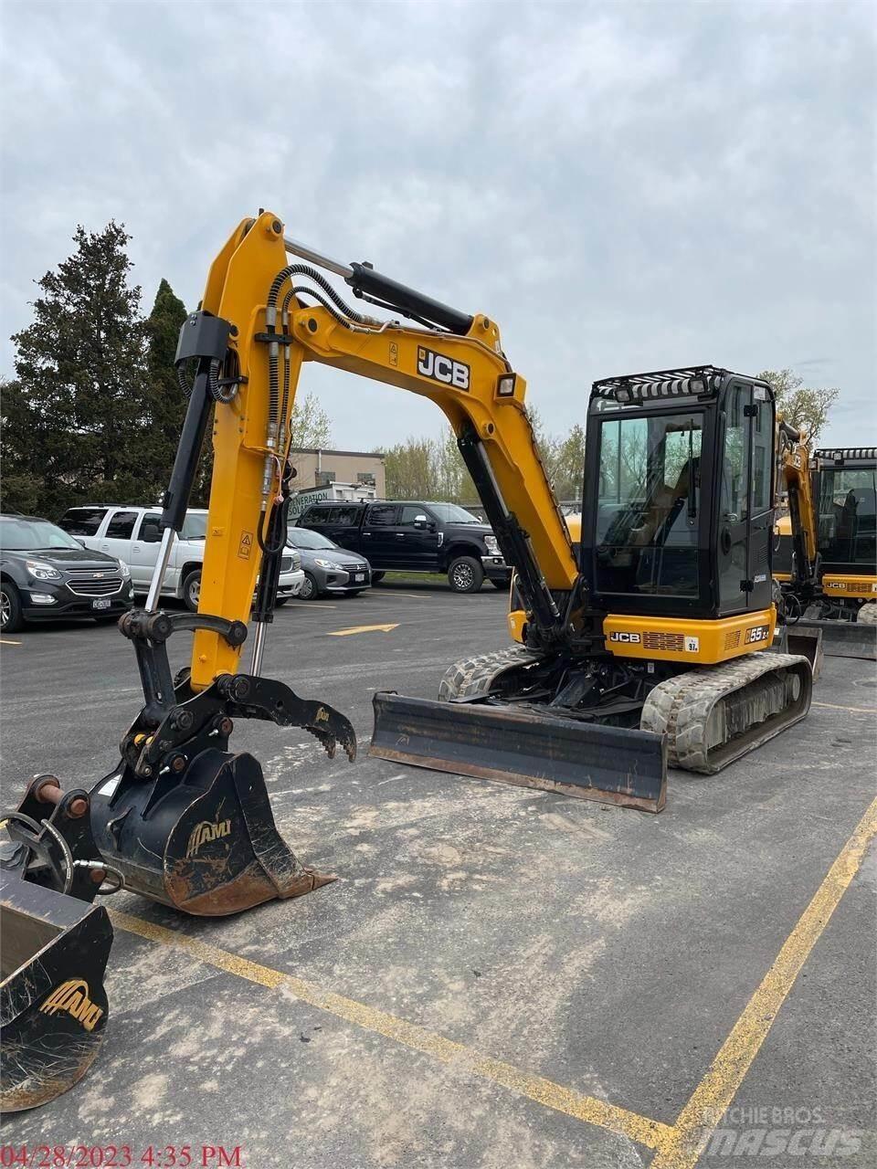 JCB 55Z-1 Minigraafmachines < 7t