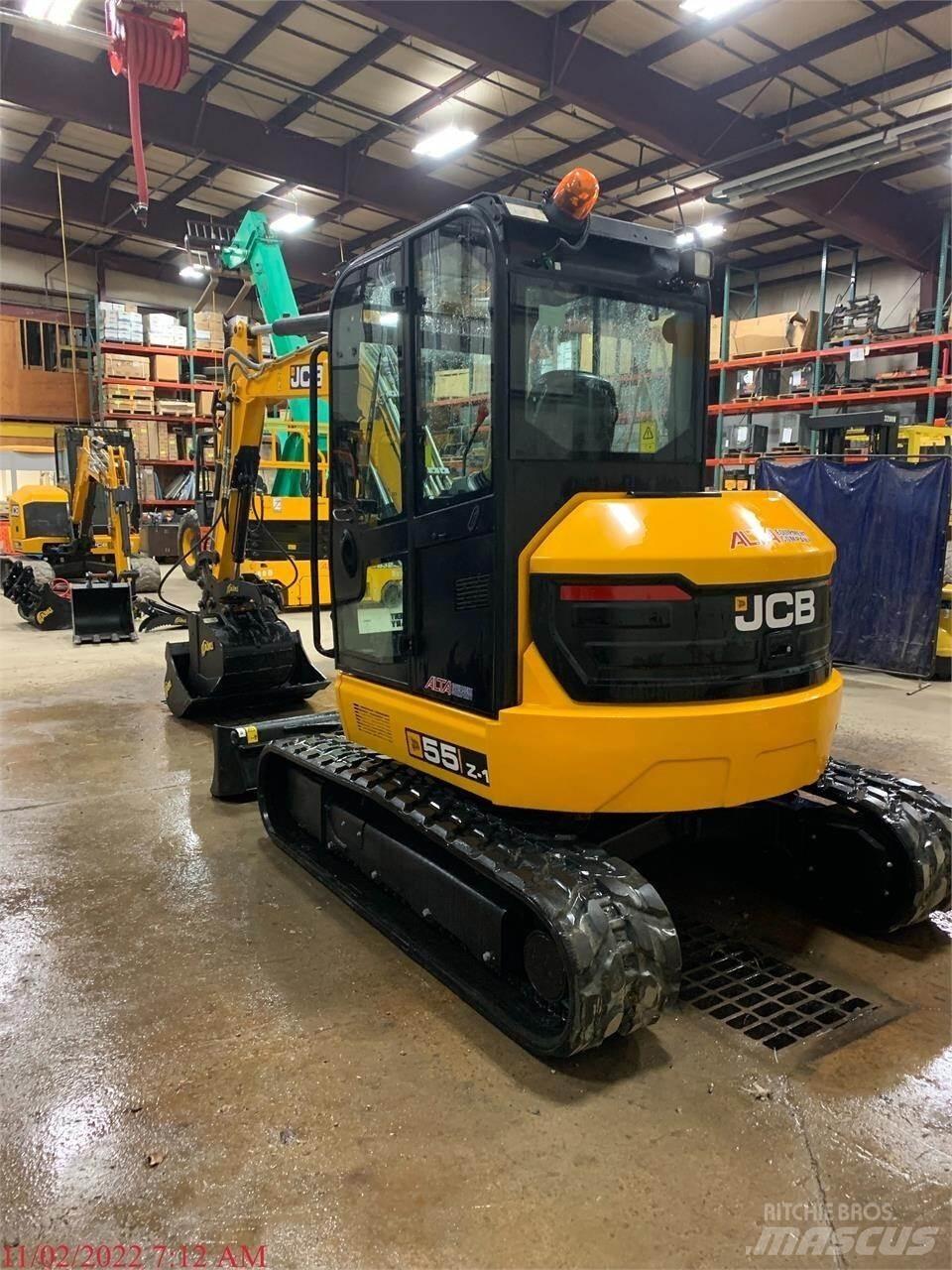 JCB 55Z-1 Minigraafmachines < 7t