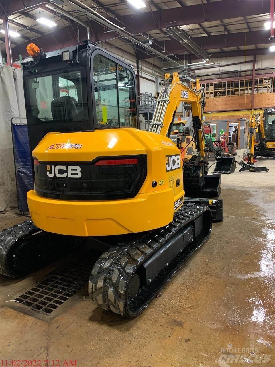 JCB 55Z-1 Minigraafmachines < 7t