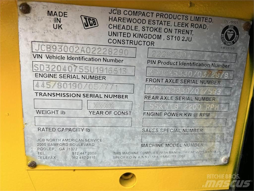 JCB 930 Vorkheftruck voor zwaar terrein