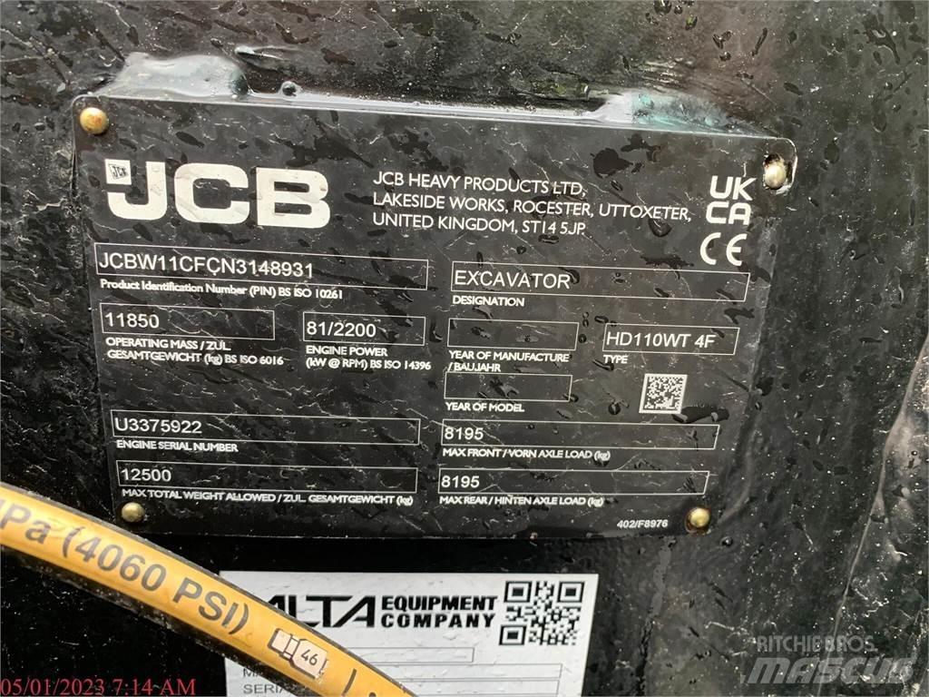 JCB HD110W Wielgraafmachines