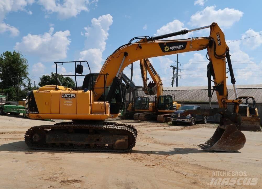JCB JS160 Rupsgraafmachines