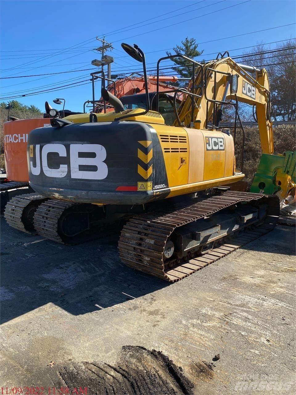 JCB JS220 Rupsgraafmachines