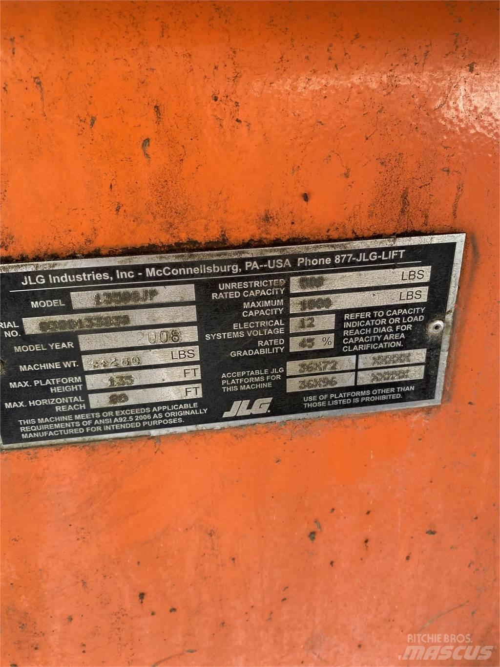 JLG 1350SJP Telescoophoogwerkers