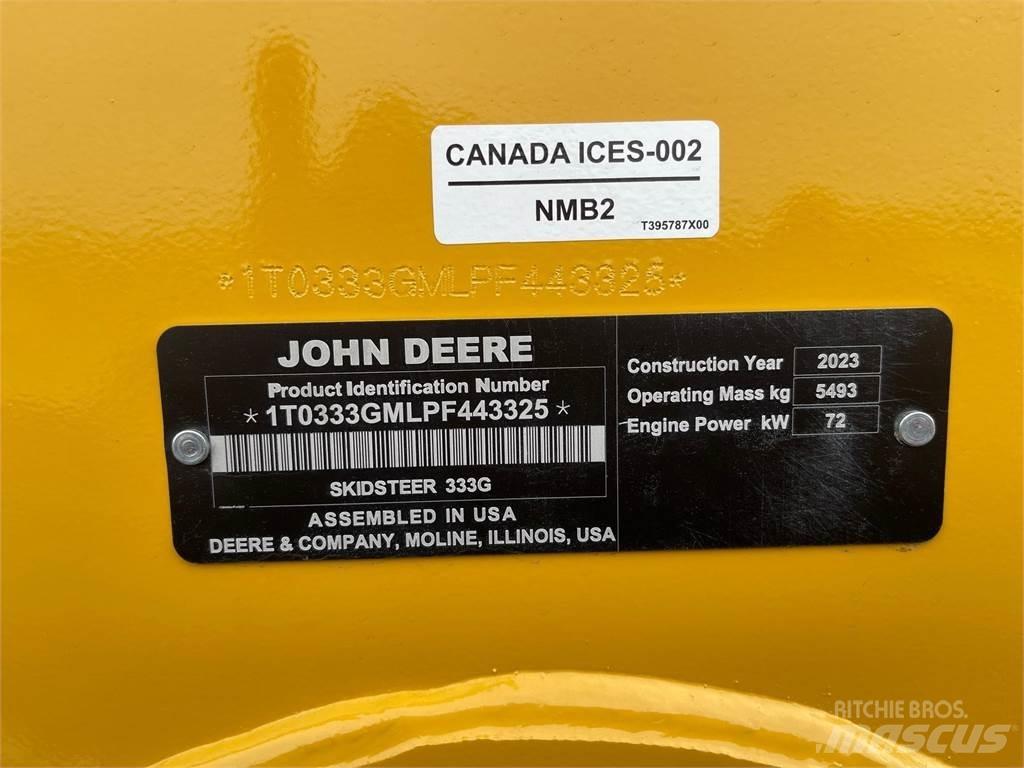 John Deere 333G Stobbenfreesmachines