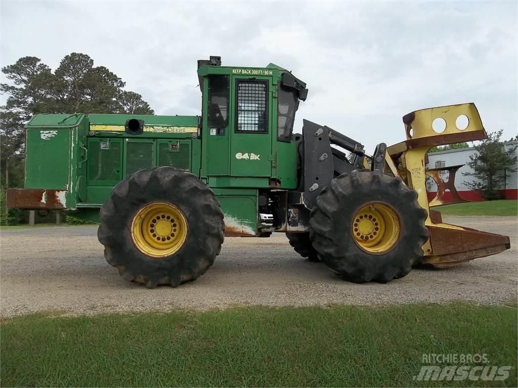 John Deere 643K Feller bunchers