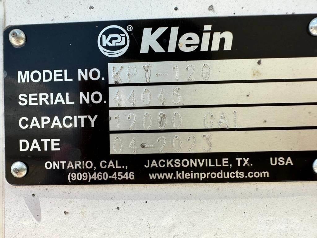 Klein KPT120 Water tankwagens
