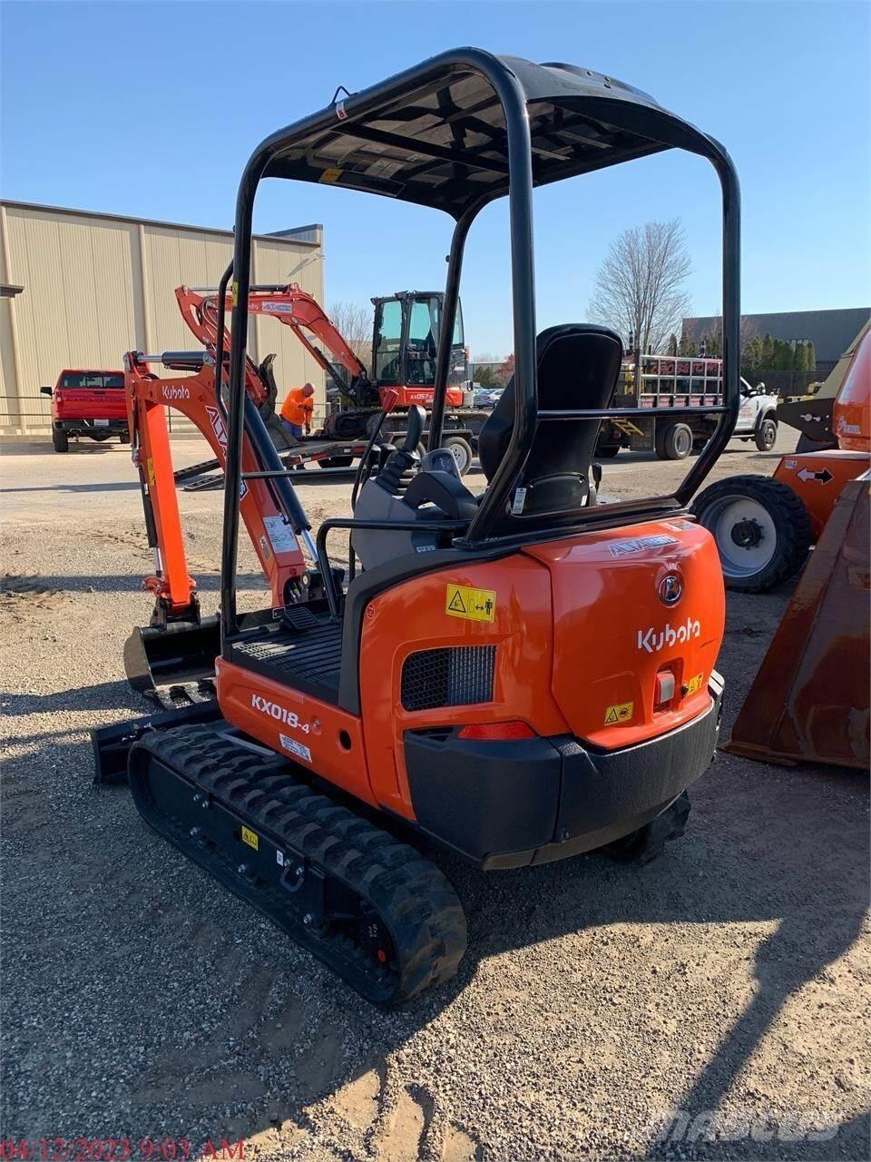 Kubota KX018-4 Minigraafmachines < 7t