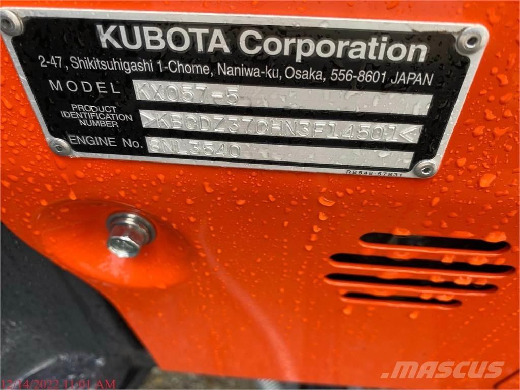 Kubota KX057-5 Rupsgraafmachines
