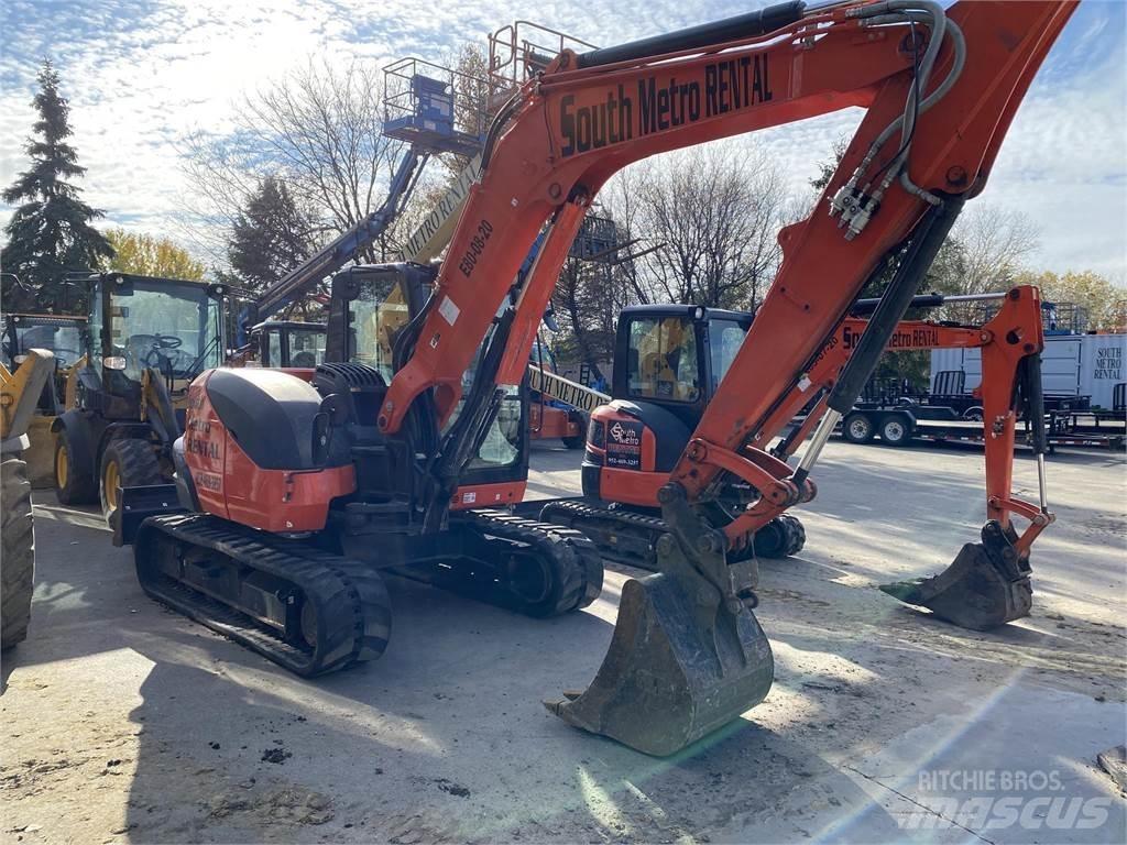Kubota KX080 Rupsgraafmachines