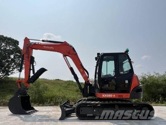 Kubota KX080-4A Rupsgraafmachines