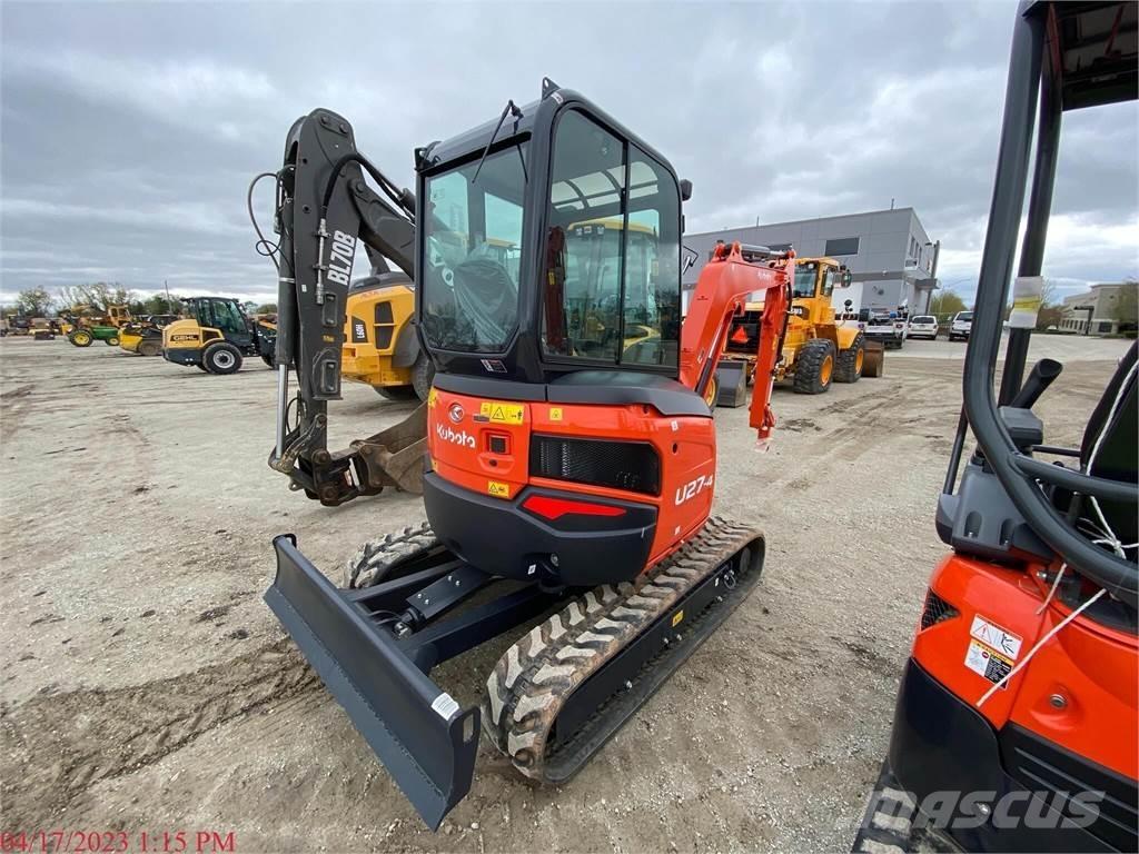 Kubota U27-4 Minigraafmachines < 7t