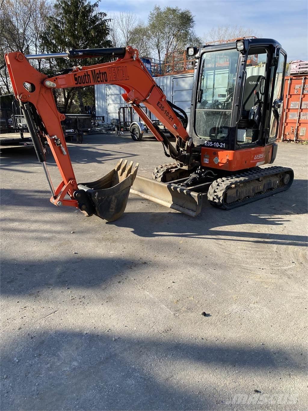 Kubota U35-4 Minigraafmachines < 7t