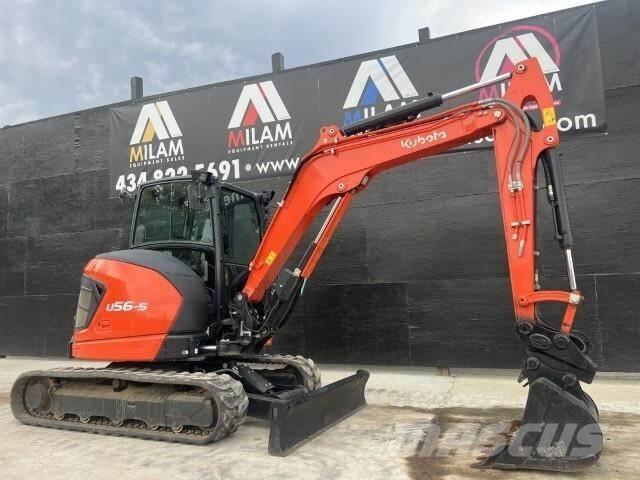Kubota U56-5 Minigraafmachines < 7t