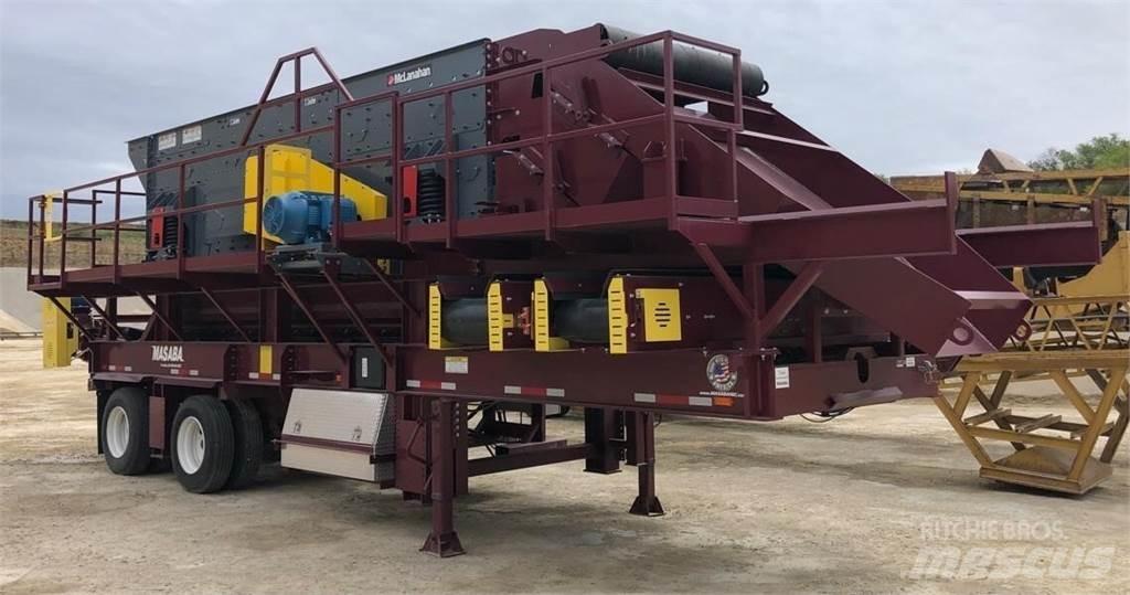 MCLANAHAN 6X20 Zeefinstallatie