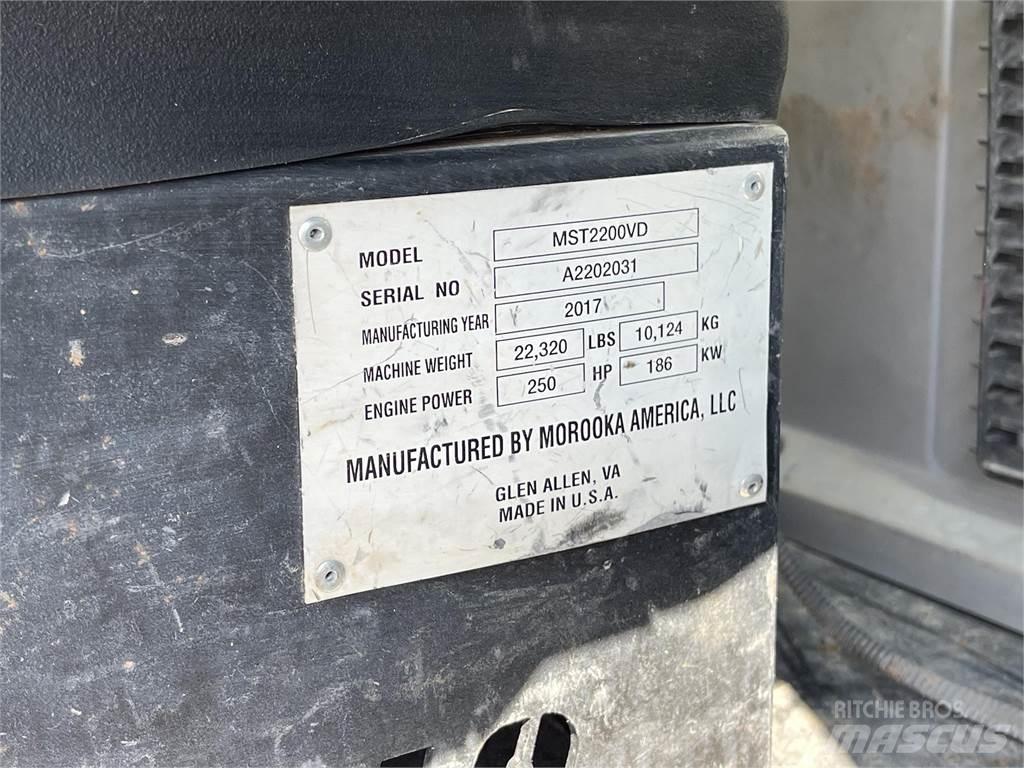 Morooka MST2200VD Rupsdumpers