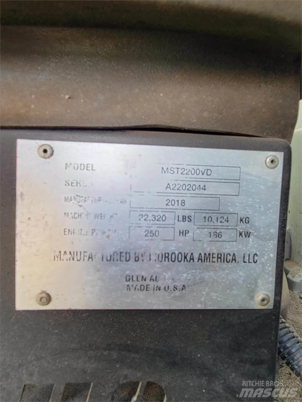 Morooka MST2200VD Rupsdumpers