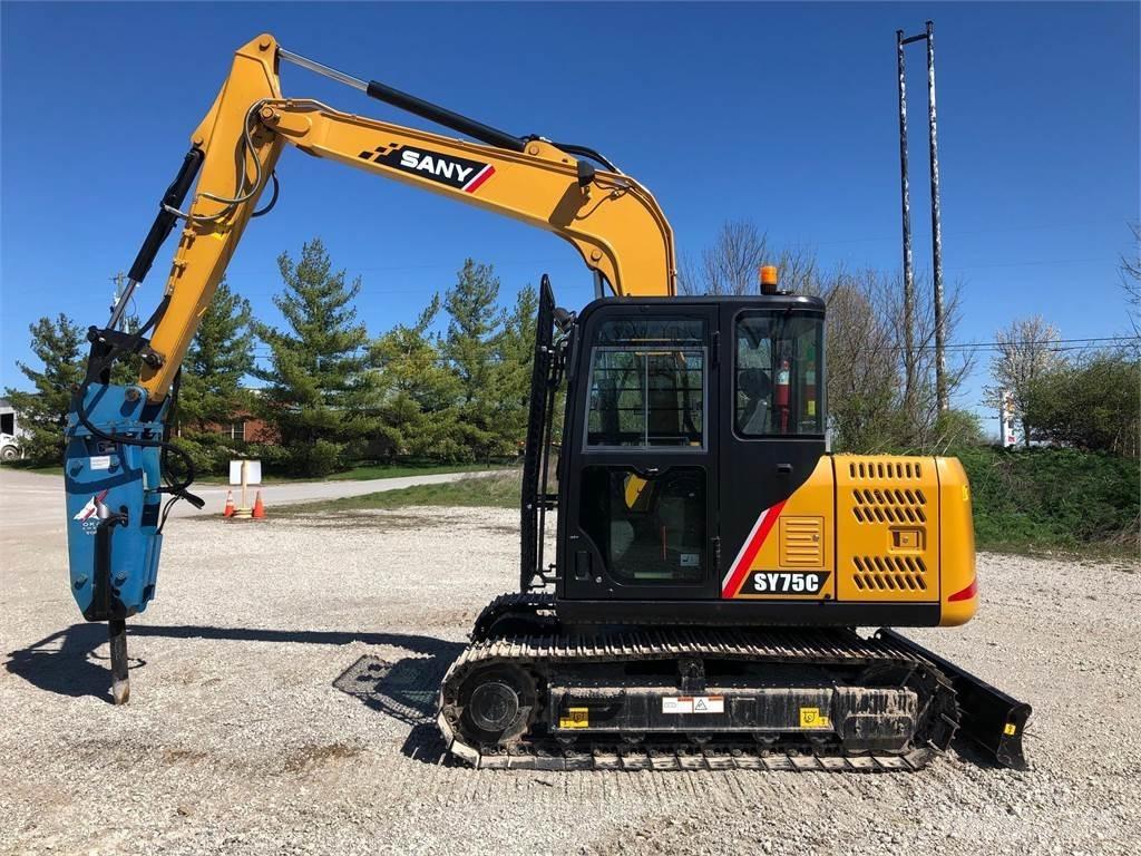 Sany SY75C Rupsgraafmachines