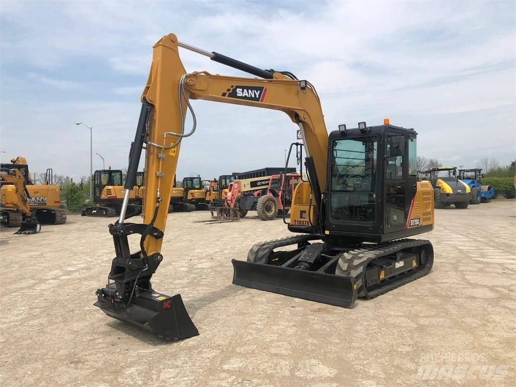 Sany SY75C Rupsgraafmachines