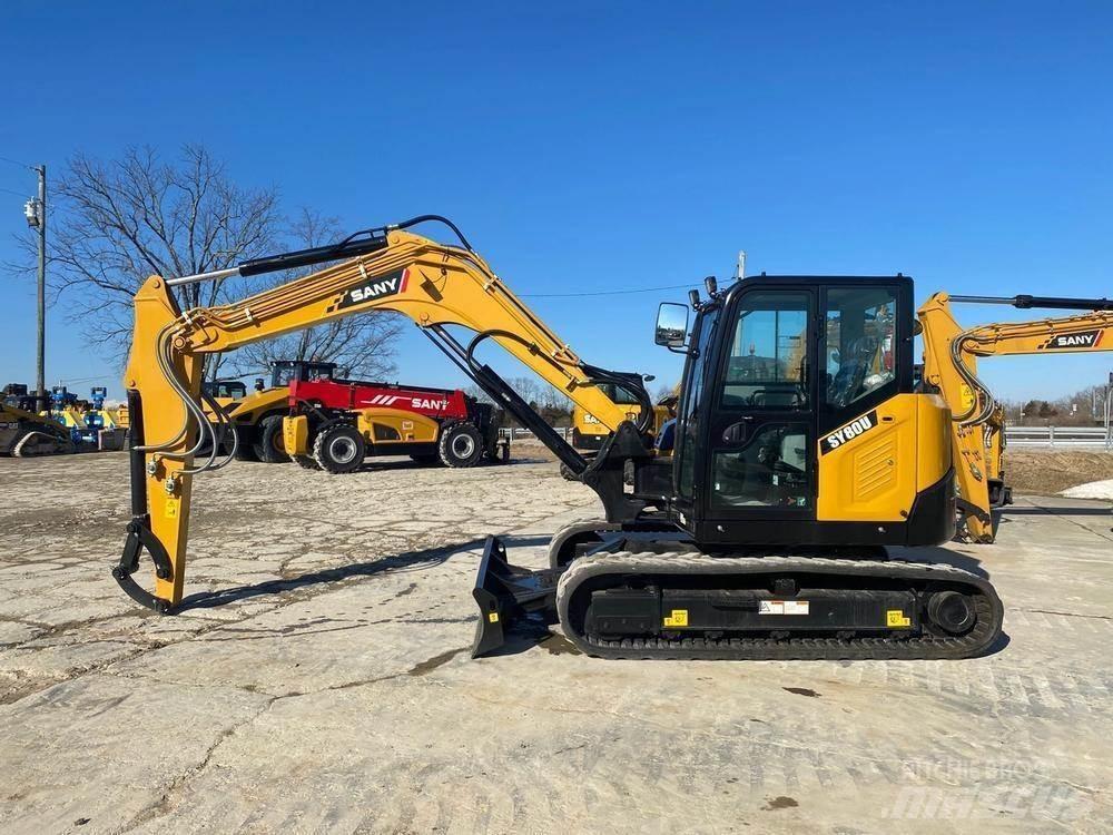 Sany SY80U Rupsgraafmachines