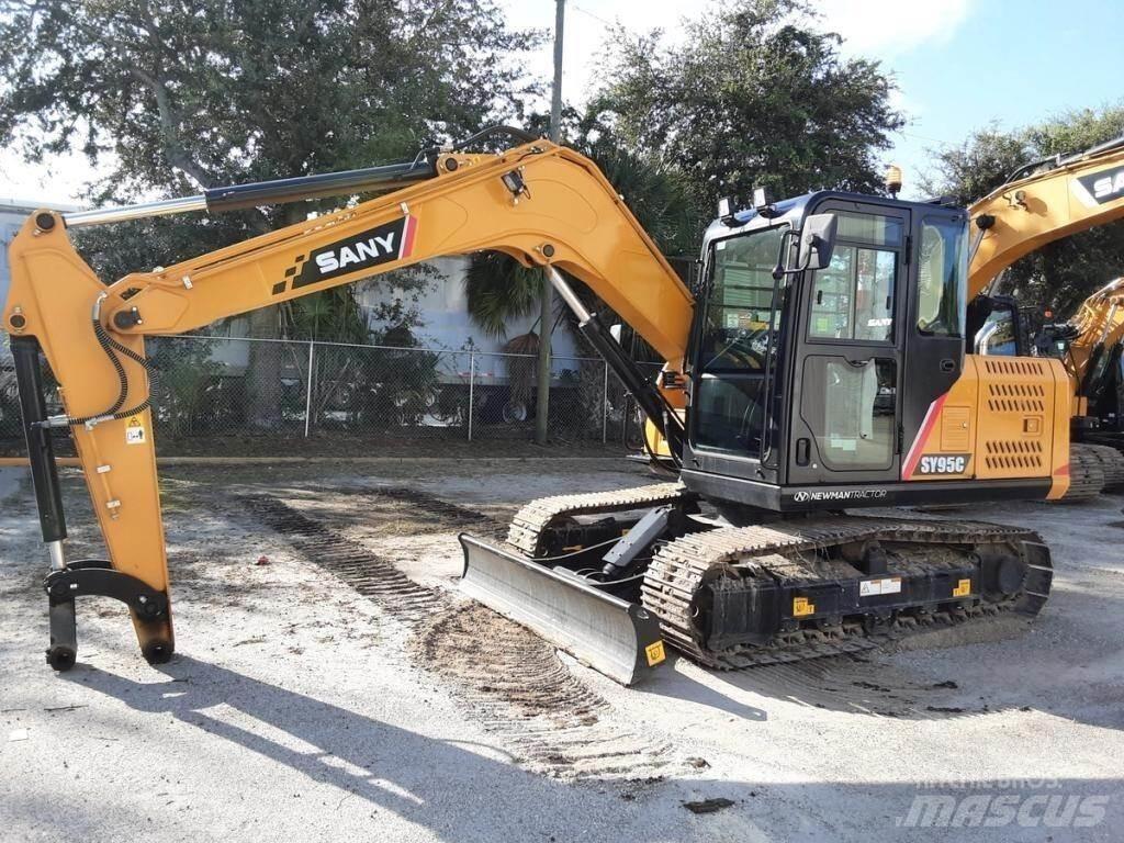 Sany SY95C Rupsgraafmachines
