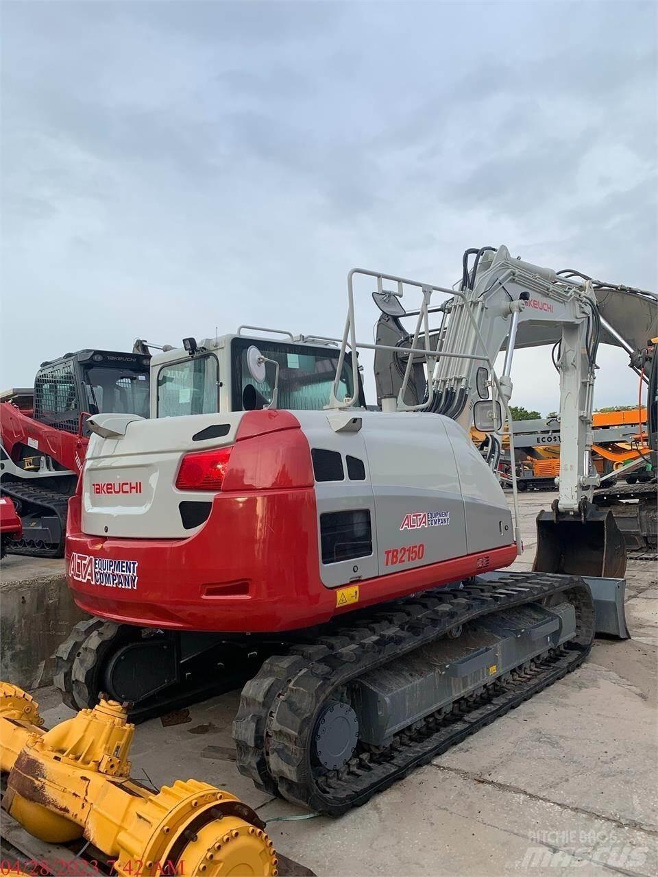 Takeuchi TB2150 Rupsgraafmachines