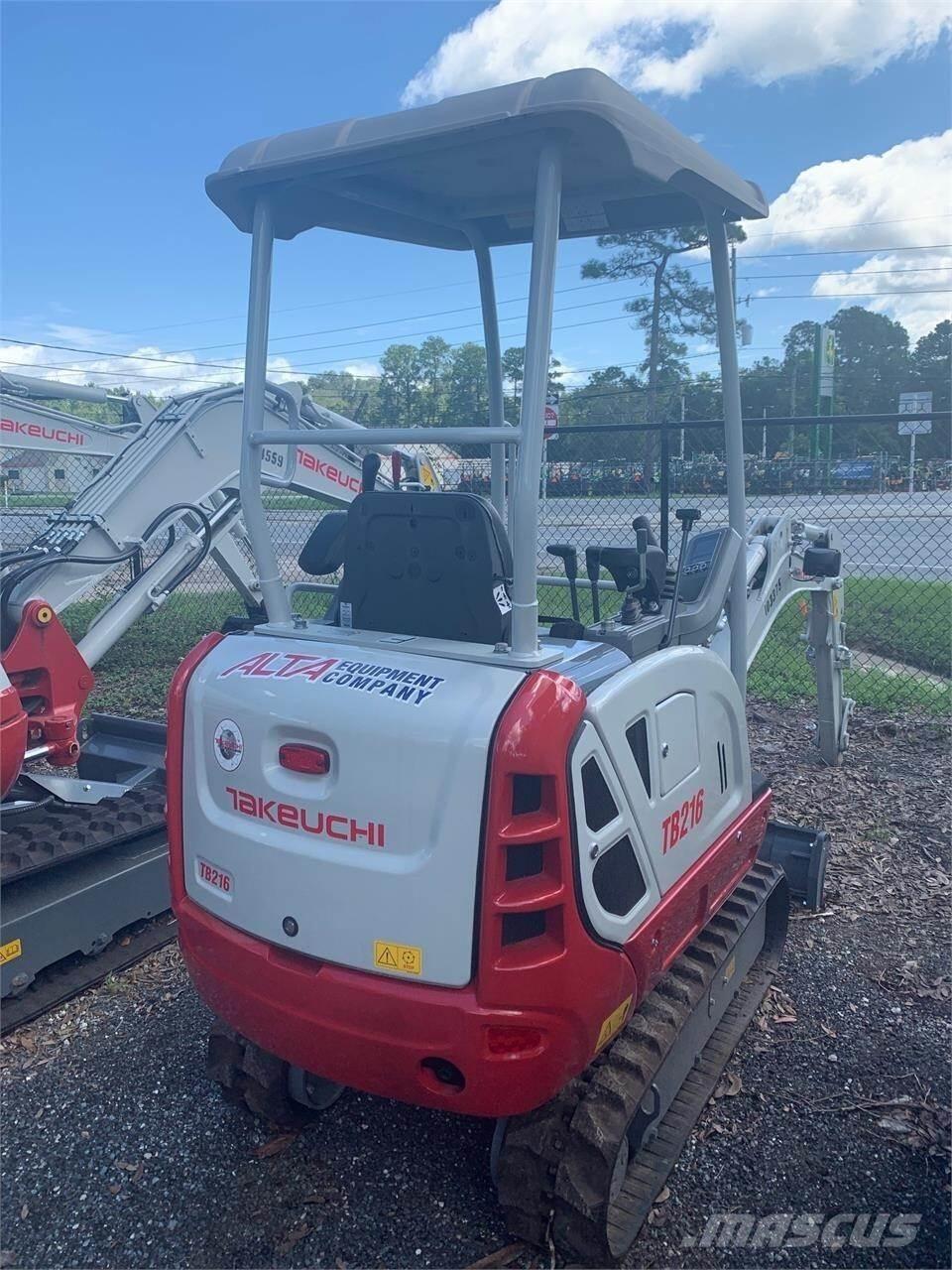 Takeuchi TB216 Minigraafmachines < 7t