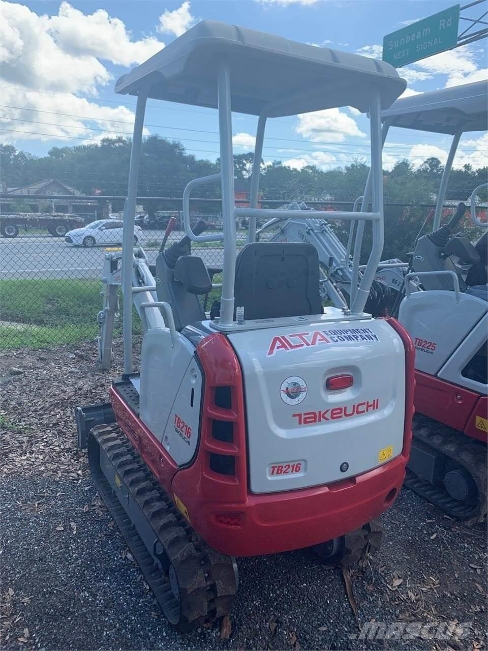 Takeuchi TB216 Minigraafmachines < 7t