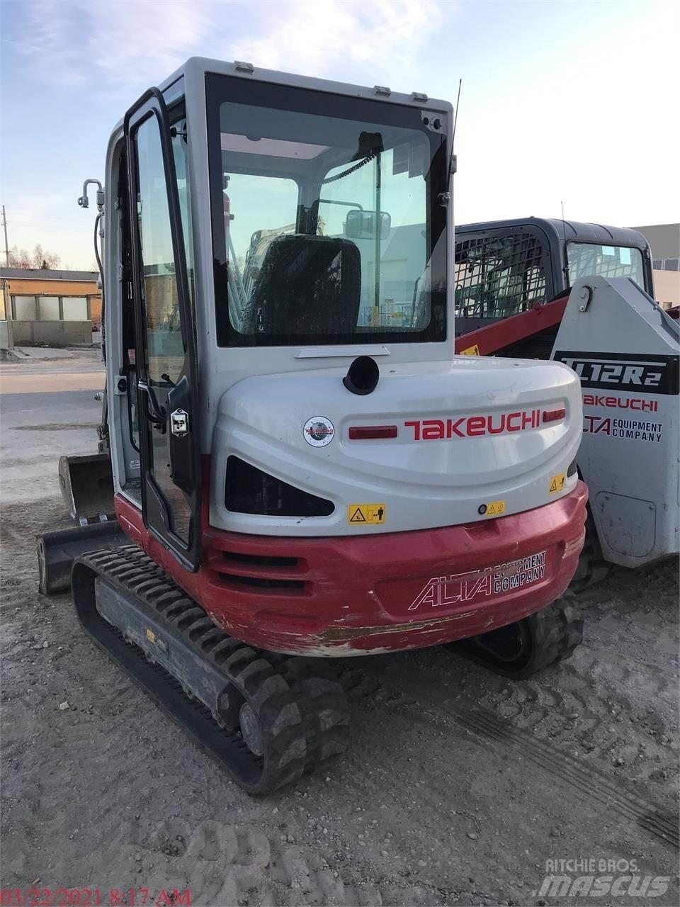 Takeuchi TB240 Minigraafmachines < 7t