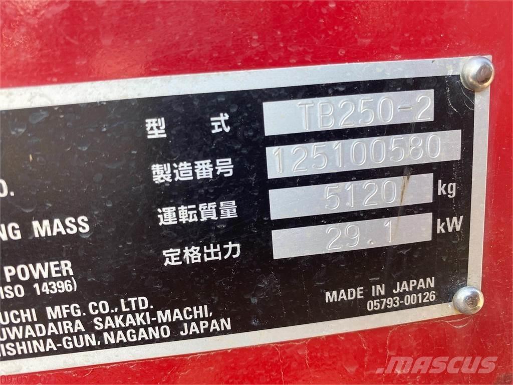 Takeuchi TB250-2 Minigraafmachines < 7t