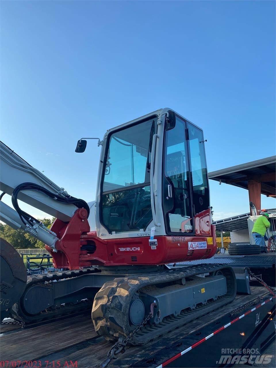 Takeuchi TB260 Rupsgraafmachines