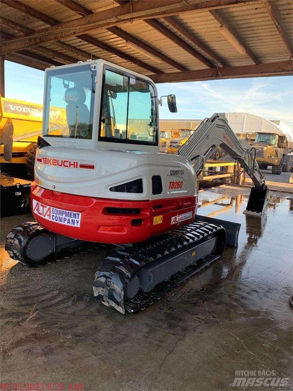 Takeuchi TB260 Rupsgraafmachines