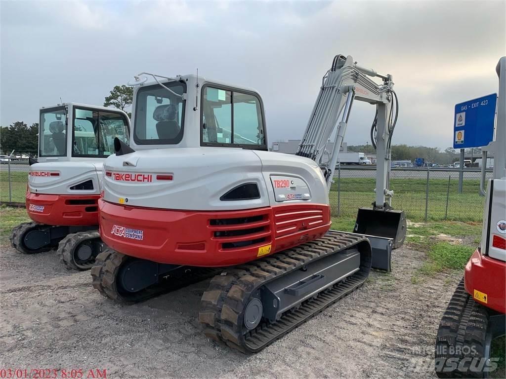 Takeuchi TB290 Rupsgraafmachines