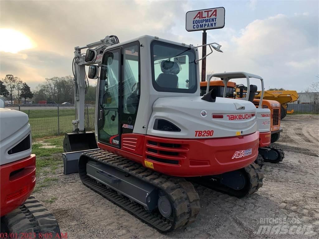 Takeuchi TB290 Rupsgraafmachines