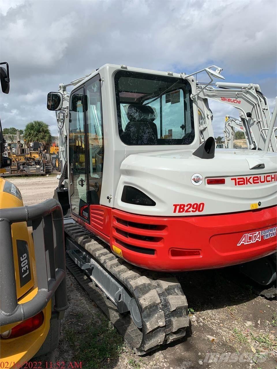 Takeuchi TB290 Rupsgraafmachines