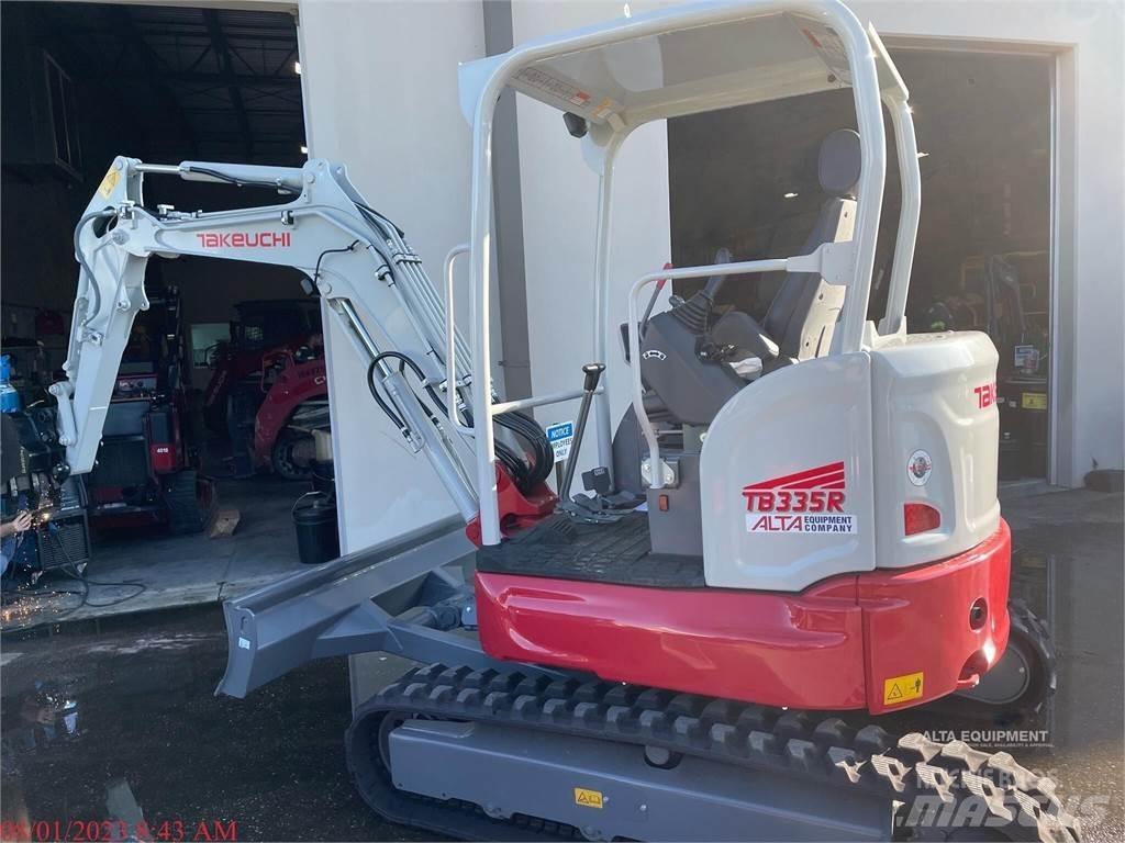 Takeuchi TB335R Minigraafmachines < 7t