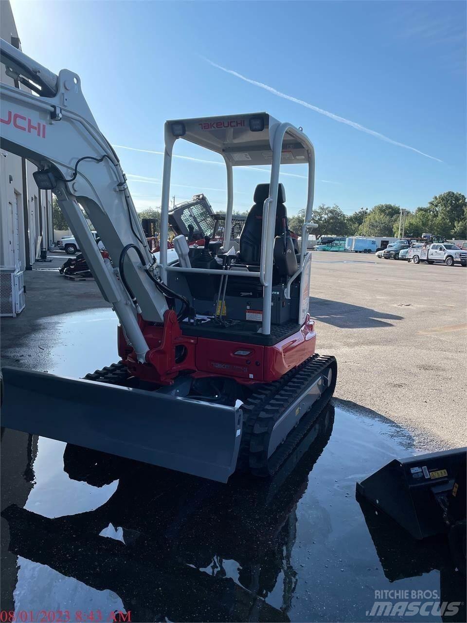 Takeuchi TB335R Minigraafmachines < 7t