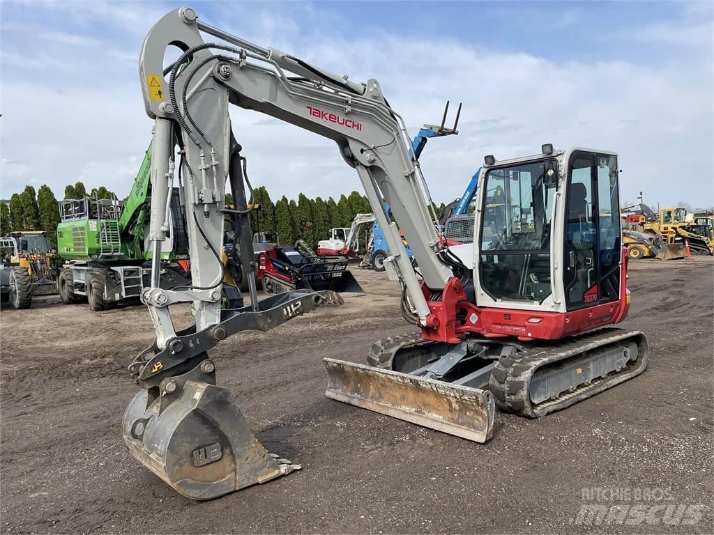 Takeuchi TB370 Rupsgraafmachines