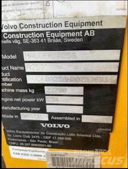 Volvo A25G Knik dumptrucks