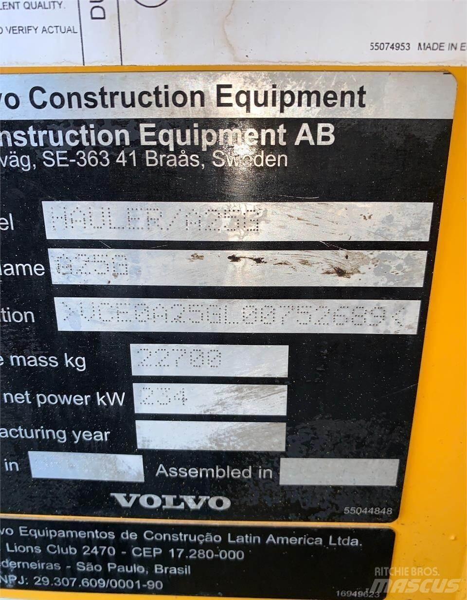 Volvo A25G Knik dumptrucks