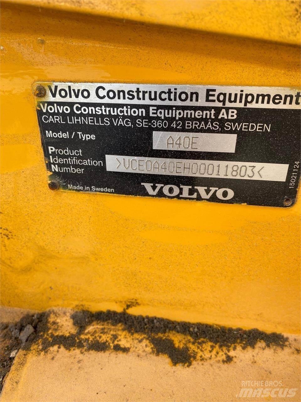 Volvo A40E Water tankwagens