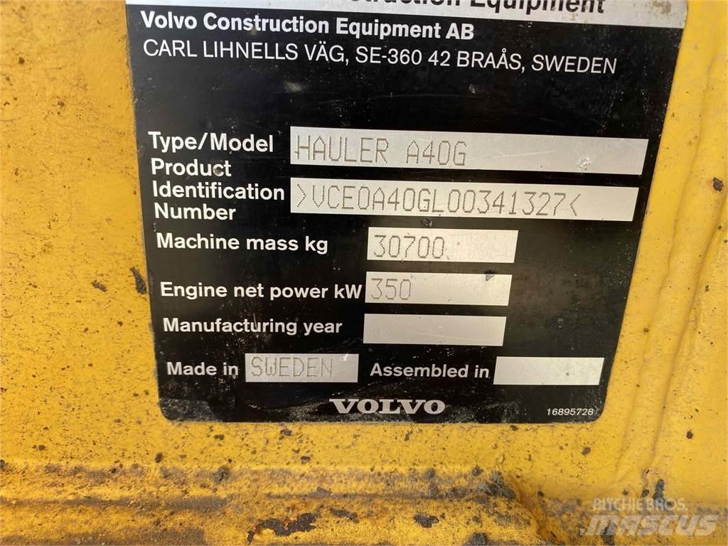 Volvo A40G Knik dumptrucks