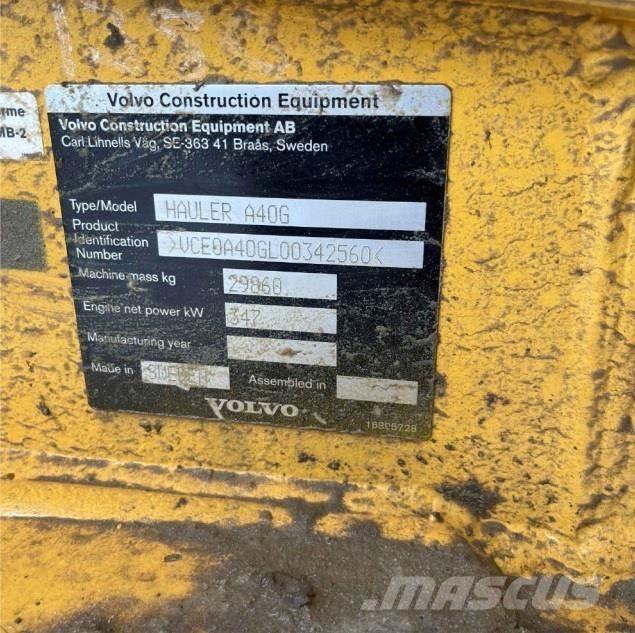 Volvo A40G Knik dumptrucks