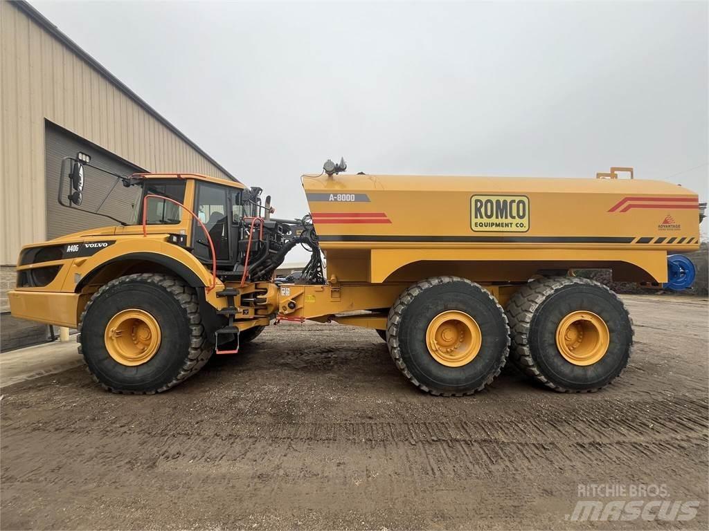 Volvo A40G Water tankwagens